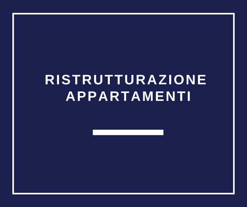 ristrutturazione appartamenti